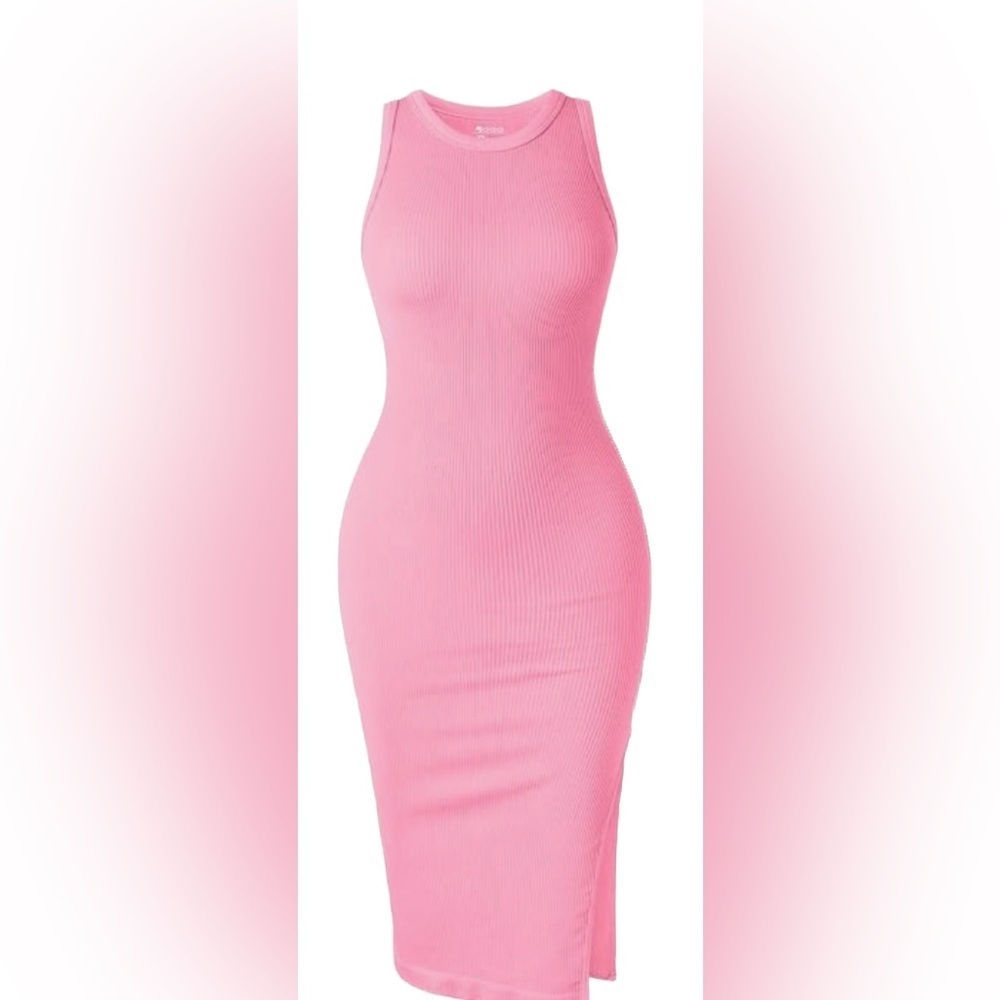 Women's Dress Sexy Ribbed Tank Tops Dresses
8049